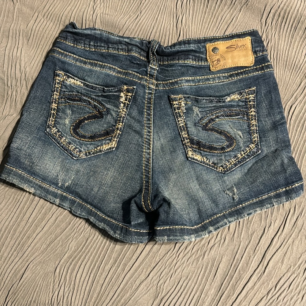 Silver Shorts - Picture 2 of 7